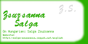 zsuzsanna salga business card